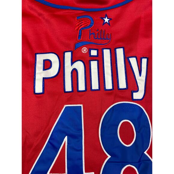 NWT Philadelphia Philly Stars Negro League Baseball Jersey Mens 2XL J-Head - Picture 2 of 7